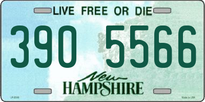 NH license plate 3905566