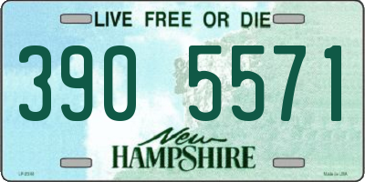 NH license plate 3905571