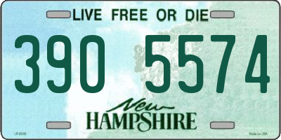 NH license plate 3905574