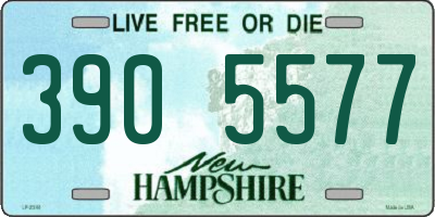 NH license plate 3905577