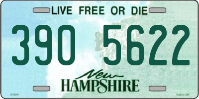 NH license plate 3905622