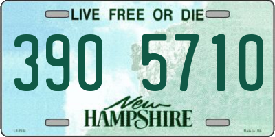 NH license plate 3905710