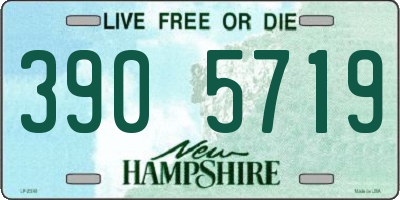 NH license plate 3905719