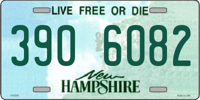 NH license plate 3906082