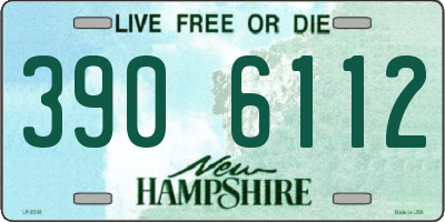 NH license plate 3906112