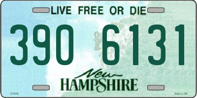 NH license plate 3906131
