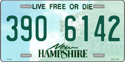 NH license plate 3906142
