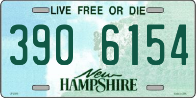 NH license plate 3906154