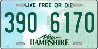 NH license plate 3906170