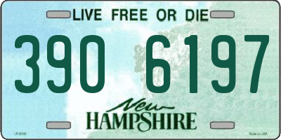 NH license plate 3906197