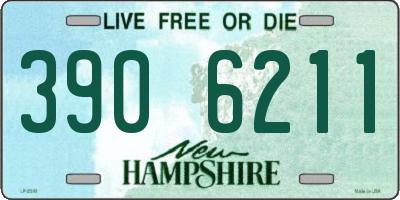 NH license plate 3906211