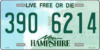 NH license plate 3906214