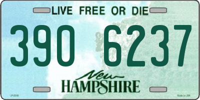 NH license plate 3906237