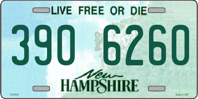 NH license plate 3906260
