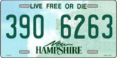 NH license plate 3906263
