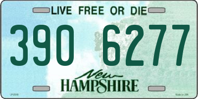 NH license plate 3906277