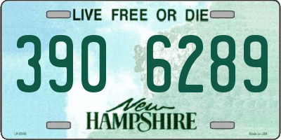 NH license plate 3906289