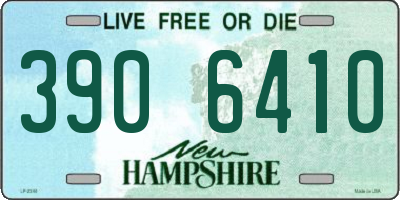 NH license plate 3906410