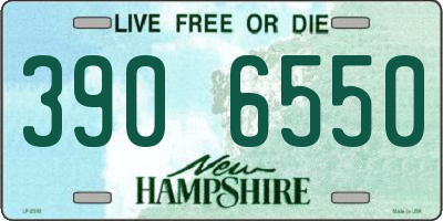 NH license plate 3906550