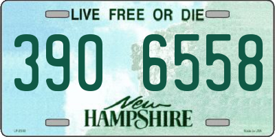 NH license plate 3906558
