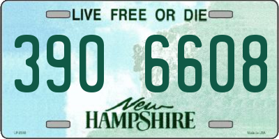 NH license plate 3906608