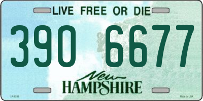 NH license plate 3906677