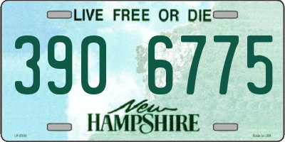 NH license plate 3906775
