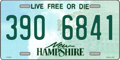 NH license plate 3906841
