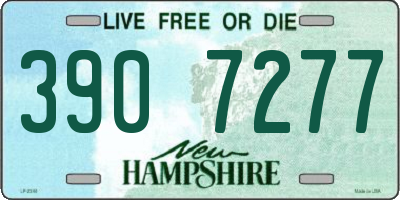 NH license plate 3907277