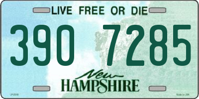 NH license plate 3907285