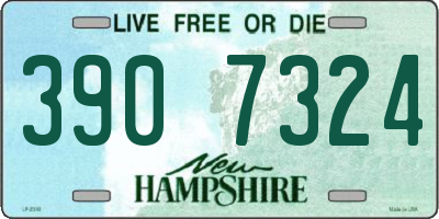 NH license plate 3907324