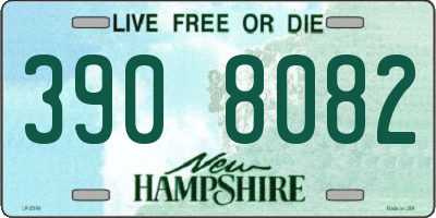 NH license plate 3908082