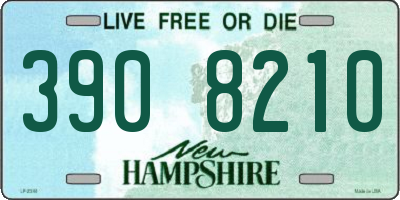 NH license plate 3908210