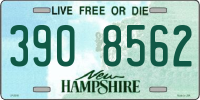 NH license plate 3908562