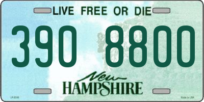 NH license plate 3908800