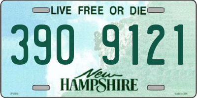 NH license plate 3909121