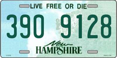 NH license plate 3909128