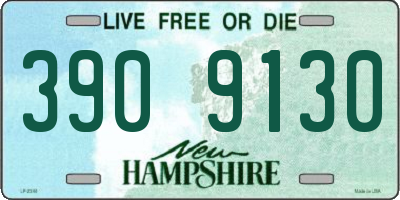NH license plate 3909130