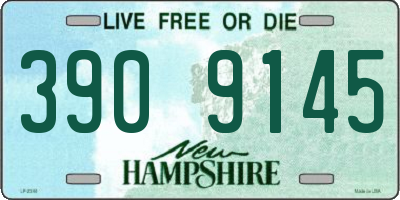NH license plate 3909145