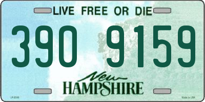 NH license plate 3909159