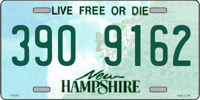 NH license plate 3909162
