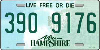 NH license plate 3909176