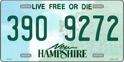 NH license plate 3909272