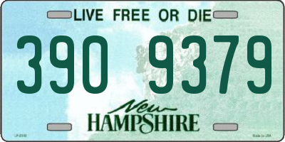 NH license plate 3909379