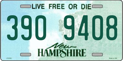NH license plate 3909408
