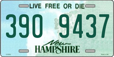 NH license plate 3909437