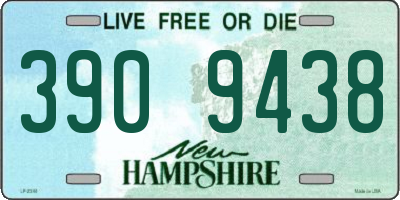 NH license plate 3909438