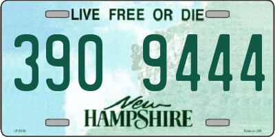 NH license plate 3909444