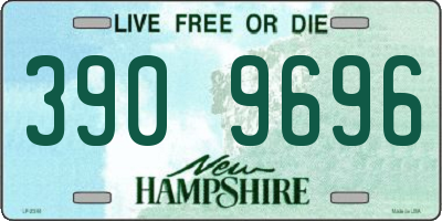 NH license plate 3909696