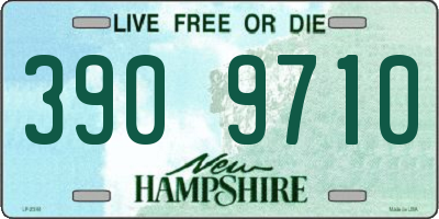 NH license plate 3909710